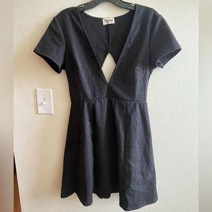 SHOWMEYOURMUMU Mini Black Dress L